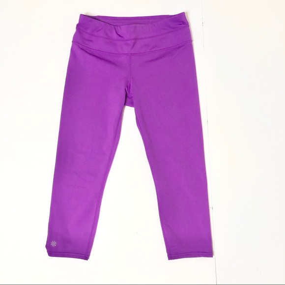 Athleta Pants - Athleta purple Capri Leggings size small